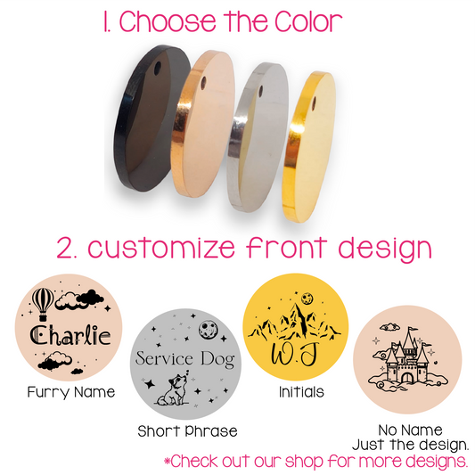 Dog and Cat tag Orbits Collection (Design)