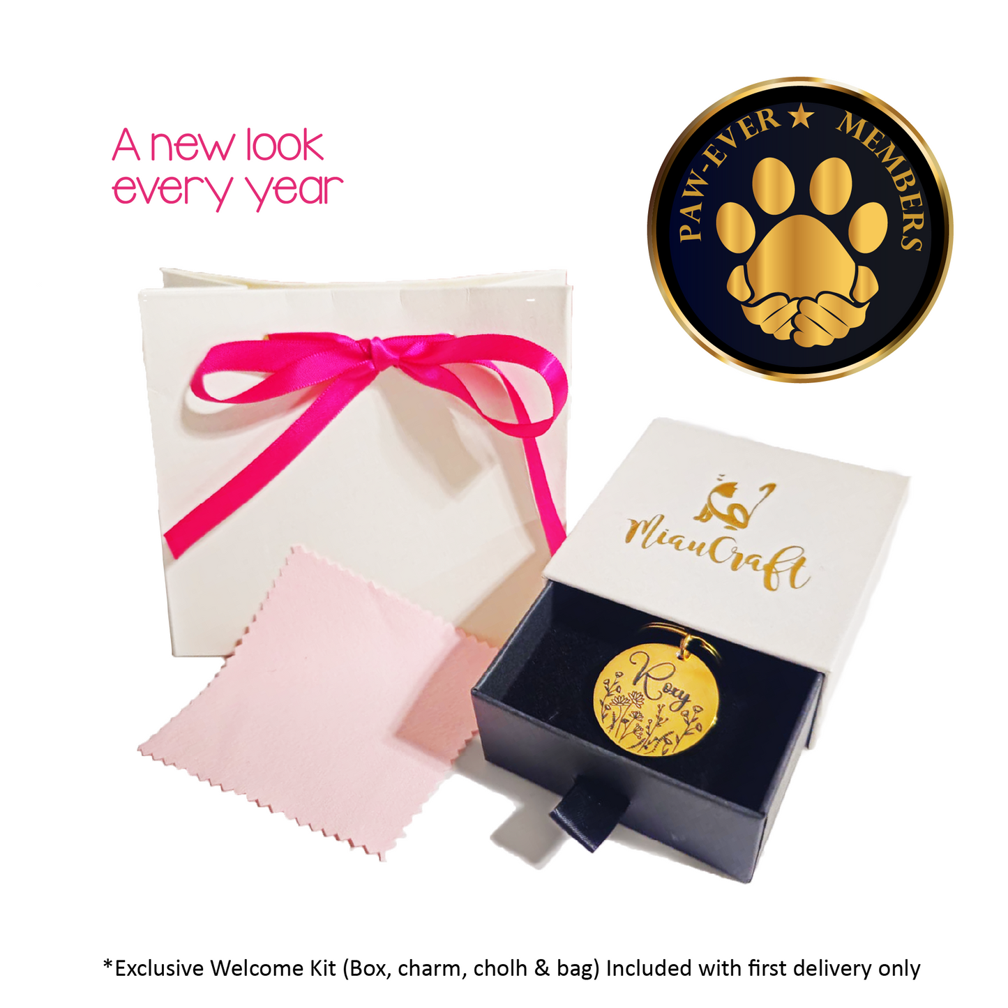 #0 EASIFY Custom Pet ID Tag - Round tag